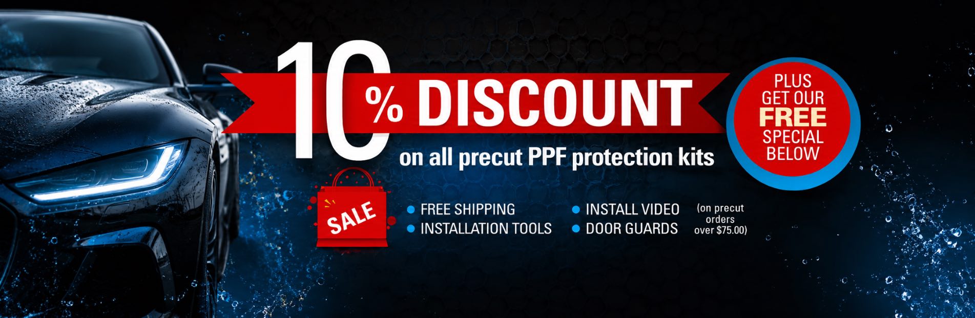 Precut Paint Protection 10 Off