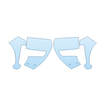 2025 NISSAN FRONTIER PRO 4X PARTIAL FRONT BUMPER