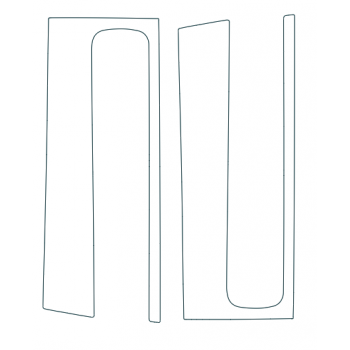 Precut PPF Kit – Clear Bra Paint Protection Film PAINT PROTECTION KIT - 2023 GMC SAVANA PASSENGER AROUND LIGHTS - PRECUT PPF CLEAR BRA WRAP