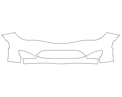 PAINT PROTECTION KIT - 2019 CHRYSLER PACIFICA TOURING L  BUMPER - PRECUT PPF CLEAR BRA WRAP