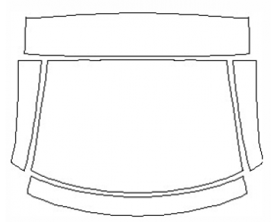 PAINT PROTECTION KIT - 2020 CHEVROLET CORVETTE STINGRAY BASE COUPE ROOF - PRECUT PPF CLEAR BRA WRAP