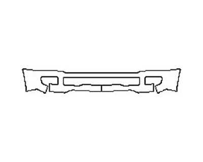 2022 FORD F-250/350 SUPER DUTY KING RANCH Bumper