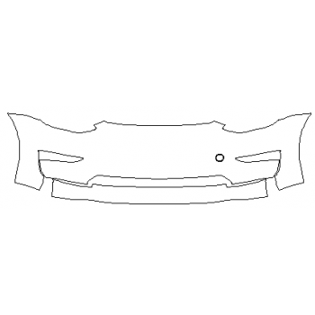 PAINT PROTECTION KIT - 2020 TESLA MODEL 3 BUMPER - PRECUT PPF CLEAR BRA WRAP