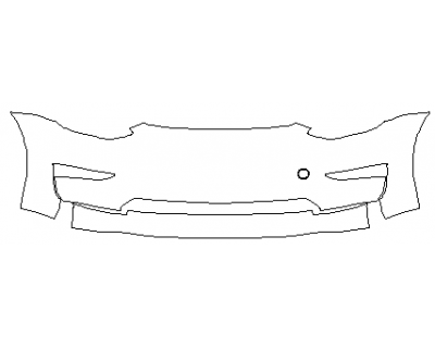 PAINT PROTECTION KIT - 2020 TESLA MODEL 3 BUMPER - PRECUT PPF CLEAR BRA WRAP