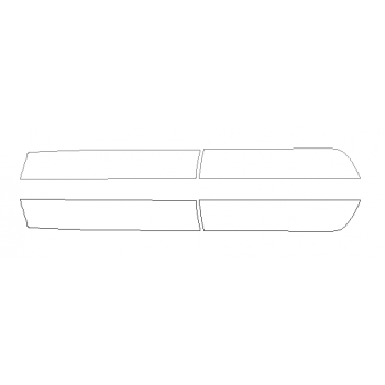 PAINT PROTECTION KIT - 2020 GMC SIERRA 2500 DENALI DOORS - INVISIBLEMASK - 3M PAINT PROTECTION