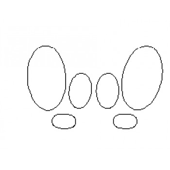 2003 MERCEDES-BENZ E-CLASS E55 AMG  Headlights and Foglights - PRECUT PPF CLEAR BRA WRAP