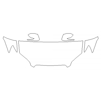 2009 SUBARU LEGACY 2.5GT LIMITED Hood KIt - PRECUT PPF CLEAR BRA WRAP