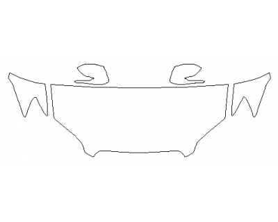 2009 SUBARU LEGACY 2.5GT LIMITED Hood KIt - PRECUT PPF CLEAR BRA WRAP
