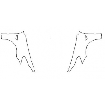 PAINT PROTECTION KIT - 2019 TESLA MODEL 3 FULL FRONT QUARTERS - PRECUT PPF CLEAR BRA WRAP