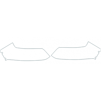 Precut PPF Kit – Clear Bra Paint Protection Film PAINT PROTECTION KIT - 2021 RAM 1500 BIG HORN UPPER BUMPER - PRECUT PPF CLEAR BRA WRAP