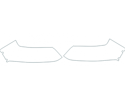 Precut PPF Kit – Clear Bra Paint Protection Film PAINT PROTECTION KIT - 2021 RAM 1500 BIG HORN UPPER BUMPER - PRECUT PPF CLEAR BRA WRAP