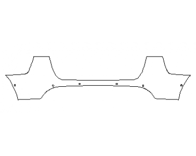 Precut PPF Kit – Clear Bra Paint Protection Film PAINT PROTECTION KIT - 2020 TESLA MODEL Y FULL REAR BUMPER - PRECUT PPF CLEAR BRA WRAP