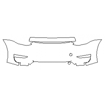 PAINT PROTECTION KIT - 2020 TESLA MODEL Y BUMPER - PRECUT PPF CLEAR BRA WRAP