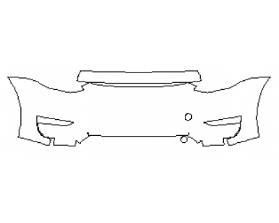 Precut PPF Kit – Clear Bra Paint Protection Film PAINT PROTECTION KIT - 2020 TESLA MODEL Y BUMPER - PRECUT PPF CLEAR BRA WRAP