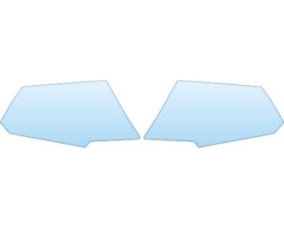 PAINT PROTECTION KIT - 2012 LAMBORGHINI AVENTADOR LP700-4  SPLASH KIT - PRECUT PPF CLEAR BRA WRAP