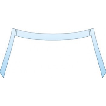 PAINT PROTECTION KIT - 2013 FISKER KARMA SPORT  ROOF A-PILLARS KIT - PRECUT PPF CLEAR BRA WRAP