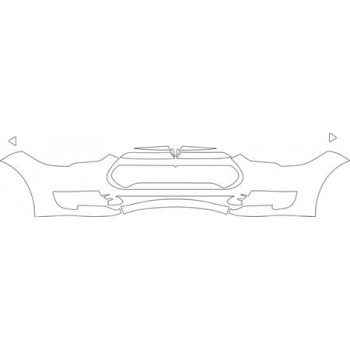 2013 TESLA MODEL S SIGNATURE  Bumper(signature) Kit
