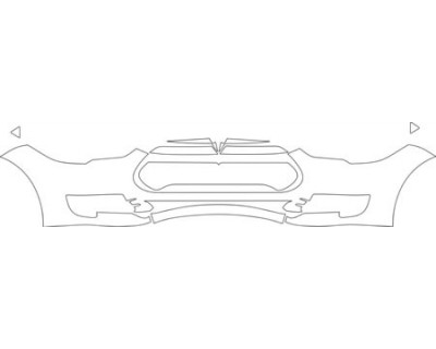 2013 TESLA MODEL S SIGNATURE  Bumper(signature) Kit