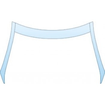 Precut PPF Kit – Clear Bra Paint Protection Film PAINT PROTECTION KIT - 2013 TESLA MODEL S S ROOF A-PILLARS KIT - PRECUT PPF CLEAR BRA WRAP