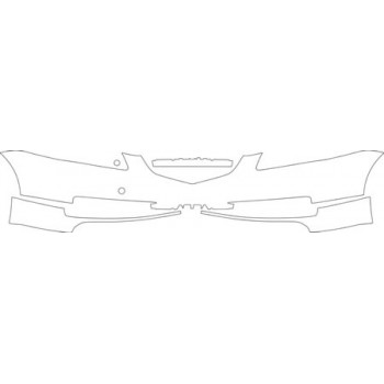 2006 ACURA TL AERO PACKAGE  Bumper With Air Dam Kit