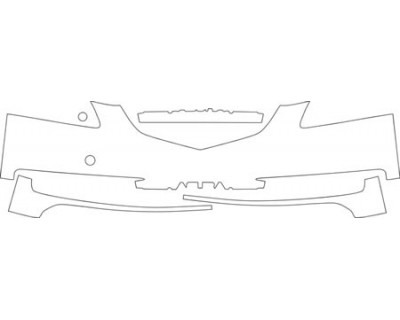 2006 ACURA TL AERO PACKAGE  Bumper With Air Dam Kit