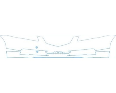PAINT PROTECTION KIT - 2007 ACURA TL TYPE-S BUMPER KIT - PRECUT PPF CLEAR BRA WRAP