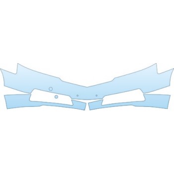 PAINT PROTECTION KIT - 2011 ACURA TL BASE  BUMPER KIT - PRECUT PPF CLEAR BRA WRAP