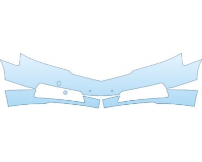 PAINT PROTECTION KIT - 2011 ACURA TL BASE  BUMPER KIT - PRECUT PPF CLEAR BRA WRAP