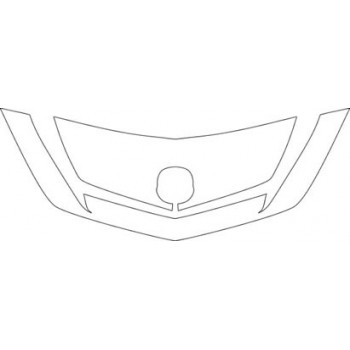 2010 ACURA TL BASE  Grille Kit