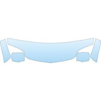PAINT PROTECTION KIT - 2005 ACURA MDX HOOD FENDER MIRROR KIT - PRECUT PPF CLEAR BRA WRAP