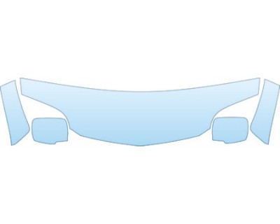 PAINT PROTECTION KIT - 2006 ACURA MDX HOOD FENDER MIRROR KIT - PRECUT PPF CLEAR BRA WRAP
