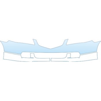 2005 ACURA TSX AERO  Bumper With Air Dam Kit