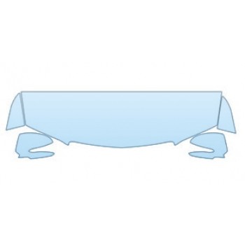 2005 ACURA TSX BASE  Hood Fender Mirror Kit - PRECUT PPF CLEAR BRA WRAP