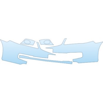 PAINT PROTECTION KIT - 2007 ACURA TSX BASE BUMPER (PLATE CUT OUT) KIT - PRECUT PPF CLEAR BRA WRAP