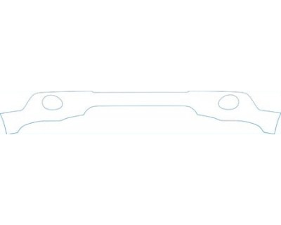 PAINT PROTECTION KIT - 2007 ACURA RDX MIDDLE BUMPER KIT - PRECUT PPF CLEAR BRA WRAP