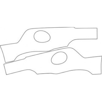2009 ACURA RDX  Middle Bumper (plate Cut Out) Kit