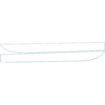 PAINT PROTECTION KIT - 2007 ASTON MARTIN V8 VANTAGE COUPE DOORS KIT - PRECUT PPF CLEAR BRA WRAP