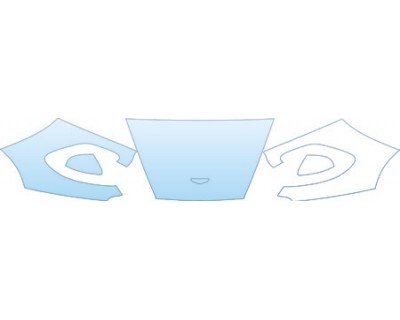 2007 ASTON MARTIN V8 VANTAGE VOLANTE  Hood Fender Mirror Kit - PRECUT PPF CLEAR BRA WRAP