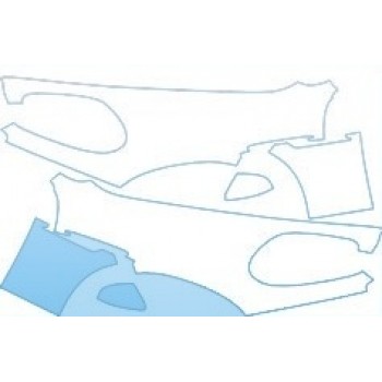 PAINT PROTECTION KIT - 2010 ASTON MARTIN DBS BASE  FULL FENDERS KIT - PRECUT PPF CLEAR BRA WRAP