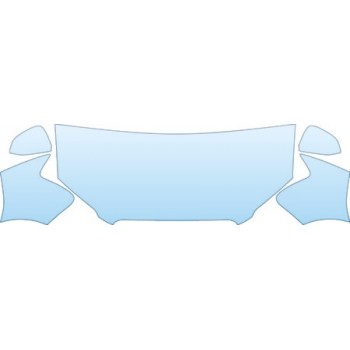 2005 AUDI A4 SEDAN BASE Hood Fender Mirror Kit - PRECUT PPF CLEAR BRA WRAP