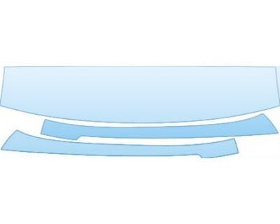 PAINT PROTECTION KIT - 2005 AUDI A4 AVANT BASE ROOF A-PILLAR KIT - PRECUT PPF CLEAR BRA WRAP
