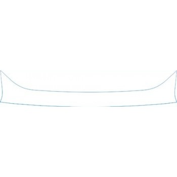 PAINT PROTECTION KIT - 2006 AUDI A6 SEDAN REAR BUMPER DECK KIT - PRECUT PPF CLEAR BRA WRAP
