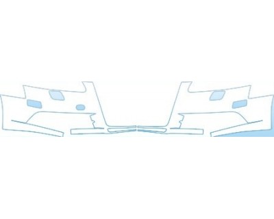 PAINT PROTECTION KIT - 2009 AUDI S6 COUPE BUMPER KIT - PRECUT PPF CLEAR BRA WRAP