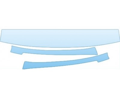PAINT PROTECTION KIT - 2011 AUDI A6 SEDAN 3 ROOF A-PILLARS KIT - PRECUT PPF CLEAR BRA WRAP