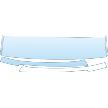 PAINT PROTECTION KIT - 2005 AUDI A8 L ROOF A-PILLAR. KIT - PRECUT PPF CLEAR BRA WRAP