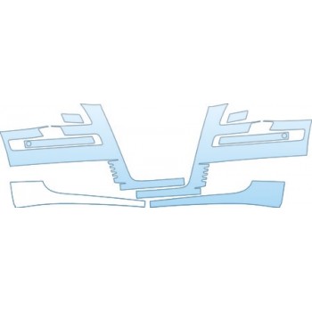PAINT PROTECTION KIT - 2010 AUDI A8 QUATTRO L BUMPER KIT - PRECUT PPF CLEAR BRA WRAP