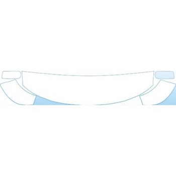 2006 AUDI TT ROADSTER 3.2 Hood Fender Mirror Kit - PRECUT PPF CLEAR BRA WRAP