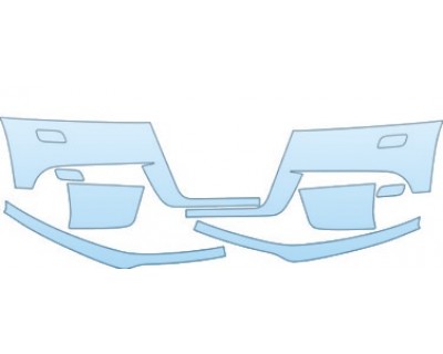 PAINT PROTECTION KIT - 2010 AUDI TTS ROADSTER 2.0T BUMPER KIT - PRECUT PPF CLEAR BRA WRAP