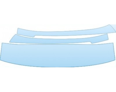 PAINT PROTECTION KIT - 2005 AUDI A4 ULTRASPORT ROOF A-PILLARS KIT - PRECUT PPF CLEAR BRA WRAP