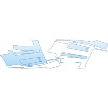 PAINT PROTECTION KIT - 2007 AUDI A3 BASE BUMPER KIT - PRECUT PPF CLEAR BRA WRAP